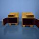 Set of two night stands by Jindřich Halabala for UP Zavody, 1939s