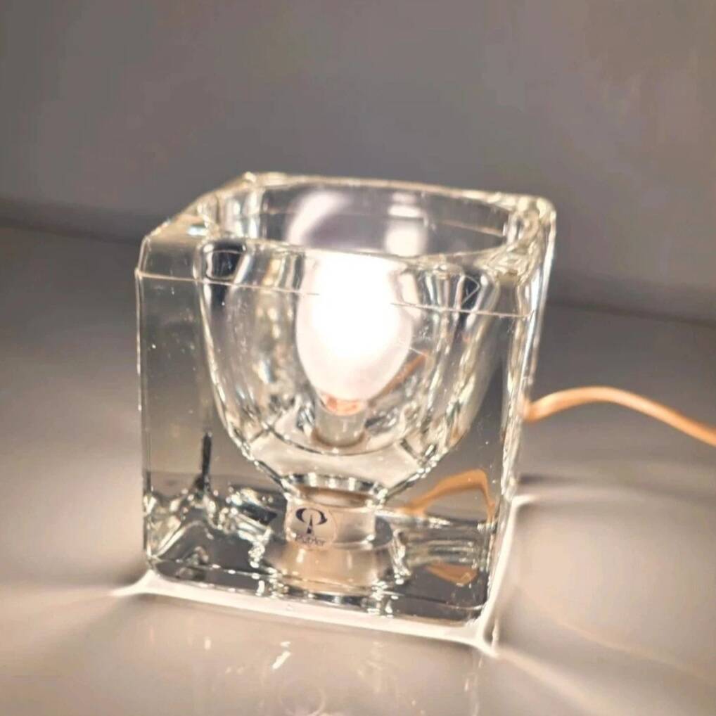 Vintage ice cube lamp Peill & Putzler