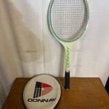 Raquette Ancienne Tennis DONNAY Junior Bois + Étui Vintage