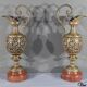 Pair of bronze ewers, art nouveau – 1910