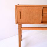 Meuble d'entrée scandinave vintage en teck clair