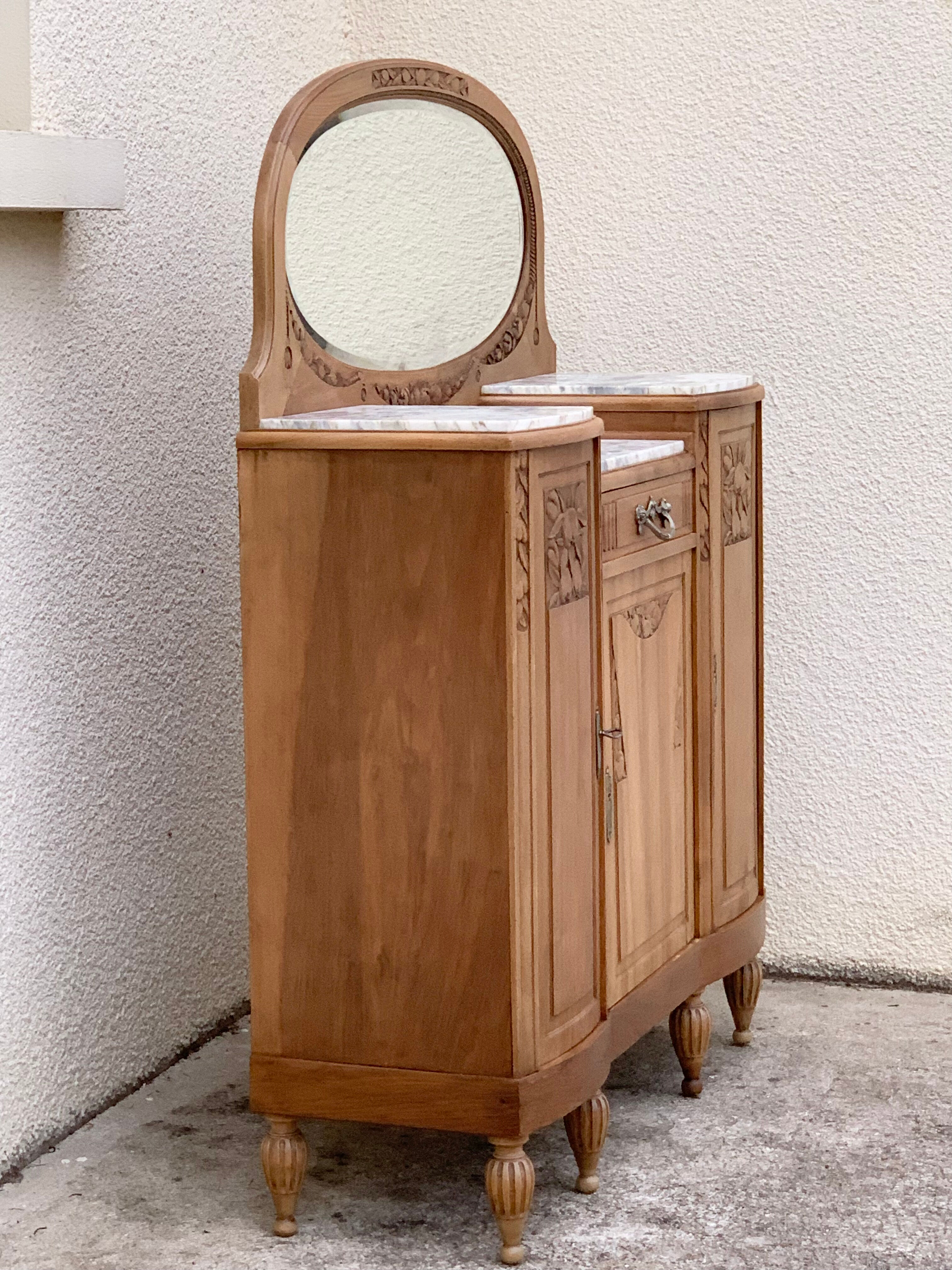 Art deco buffet walnut 1920