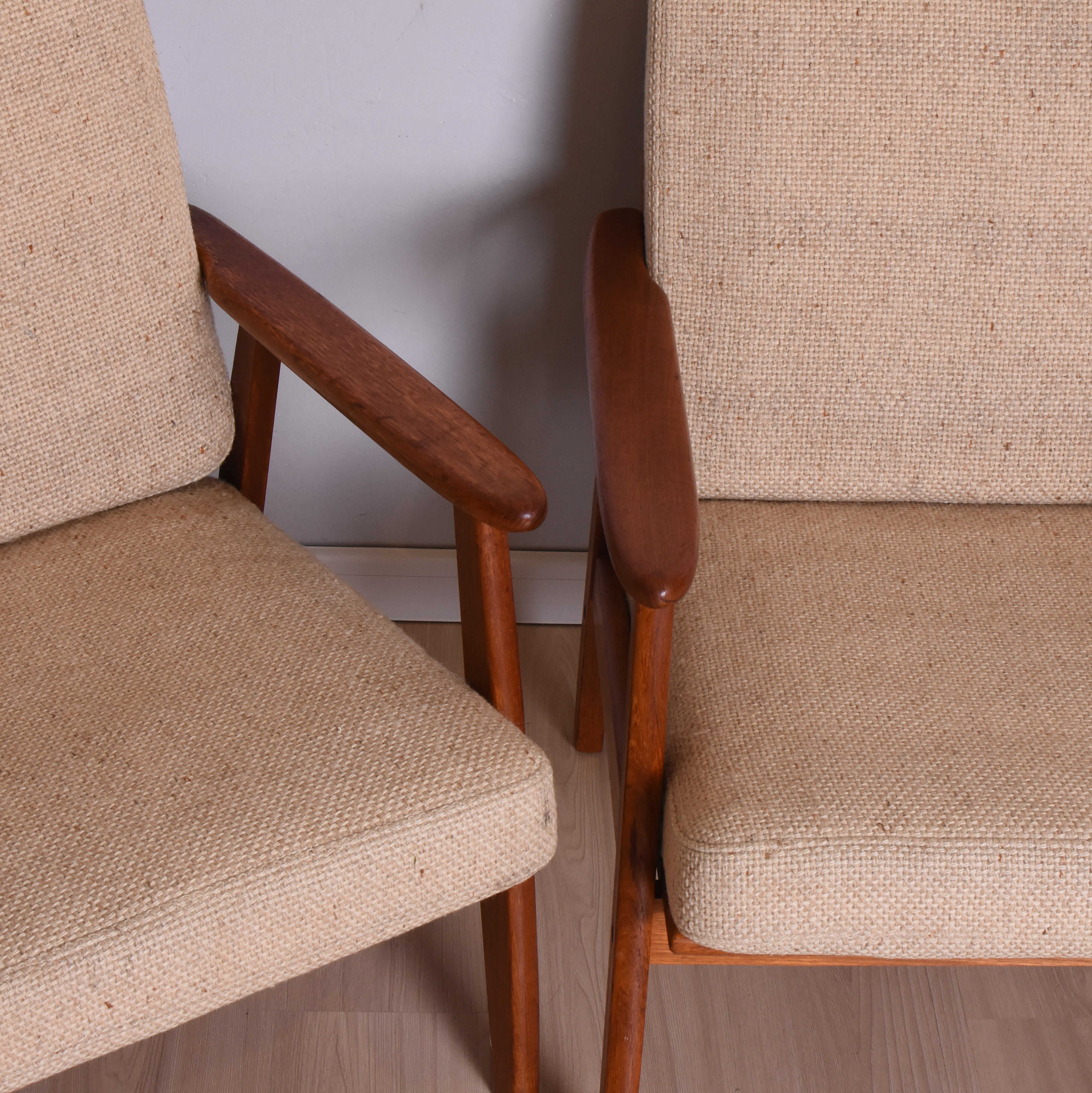Set of 2 Armchairs, Denmark, 1970s