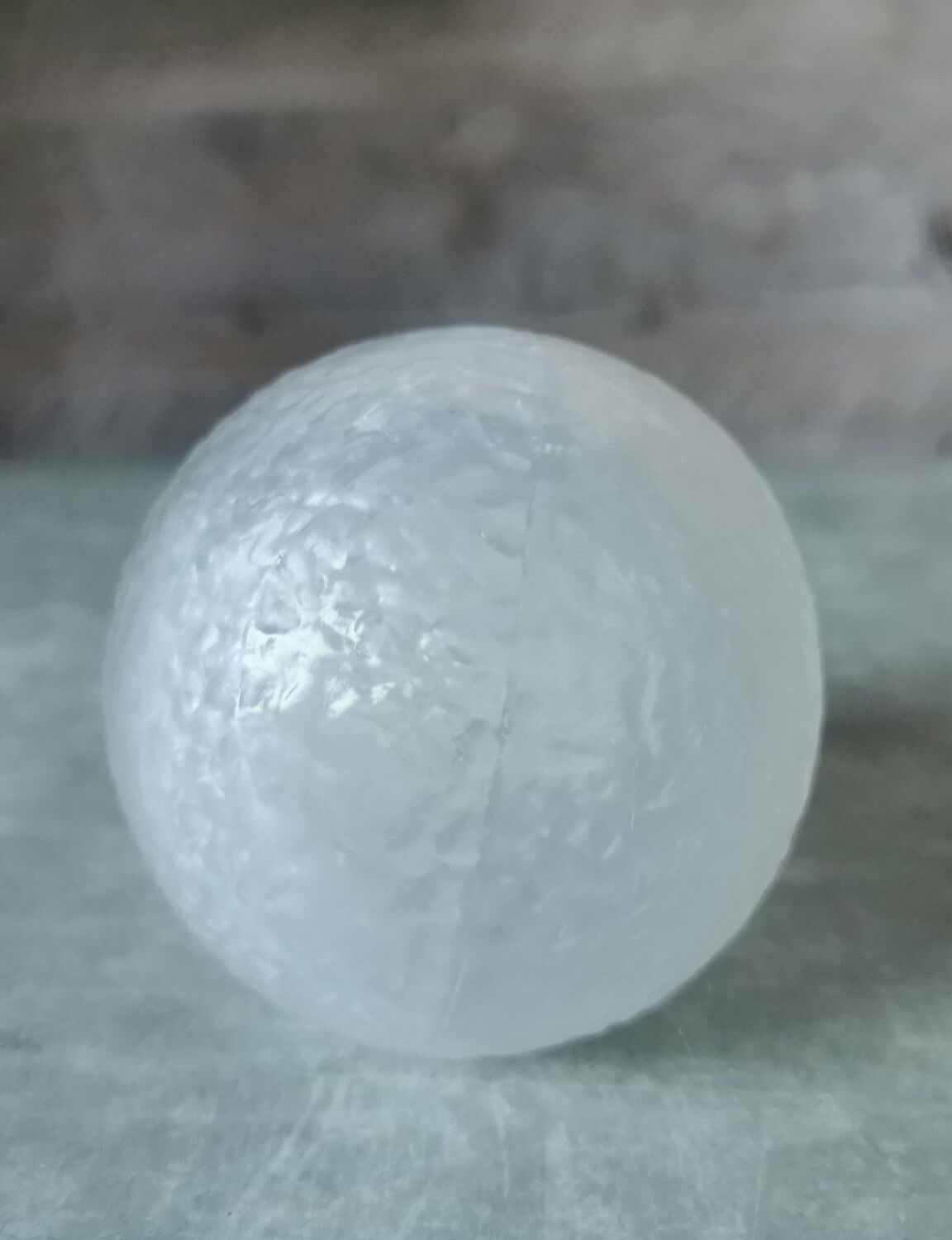 Pressed glass bottle Wayne Husted Stelvia