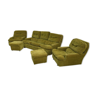 Velvet sofa