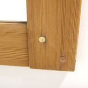 Scandinavian pine mirror, 126x70cm, Fröseke, Nybrofabriken, Sweden, 1960