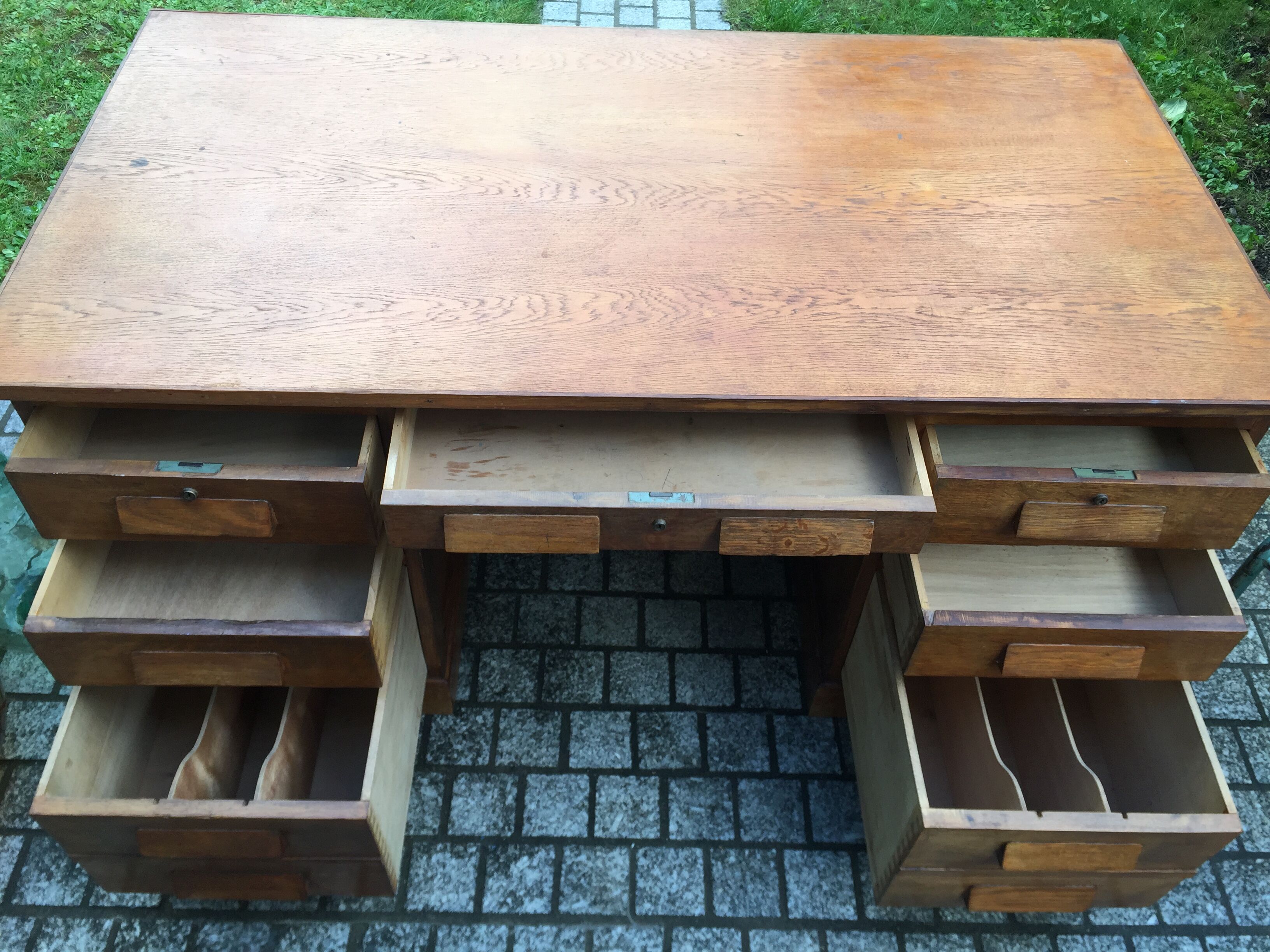 Bureau d'administration vintage des années 50/60