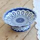 Vintage blue and white porcelain footed bowl in Delft style – Thailand pattern