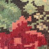 Vintage turkish kilim cushion cover 40x40cm