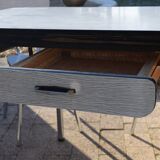 Set of table and four chairs formica