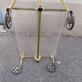 Vintage plexi serving trolley