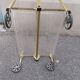 Vintage plexi serving trolley