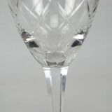 5 crystal stemware