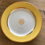 Lot 2 dessert plates bernardaud model sparta vanilla