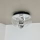 22cm "Wave" Wall Ceiling Light by Koch and Lowy, Peill & Putzler, Germany