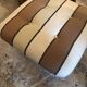 Vintage fireside chair and pouf circa 1980