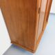 Vintage oak wardrobe from the 1960s.