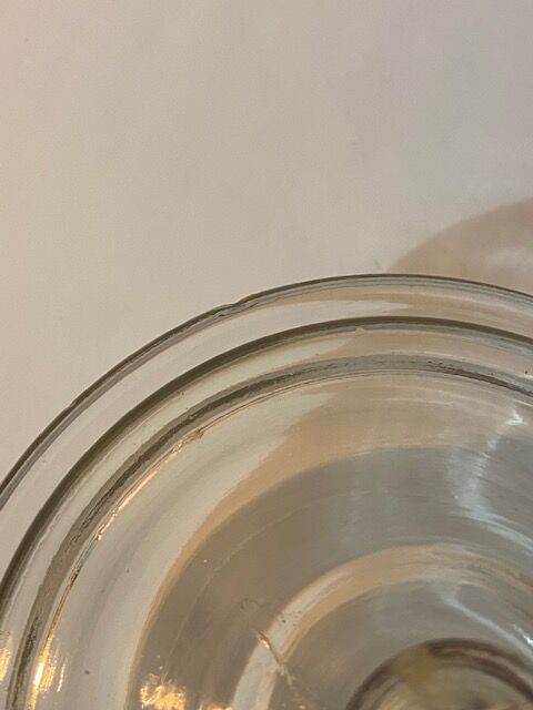 Pyrex vintage candy pot