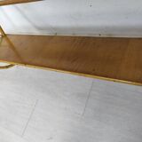 Vintage rattan shelf