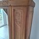 Armoire Art déco en noyer massif sculpté, 1930