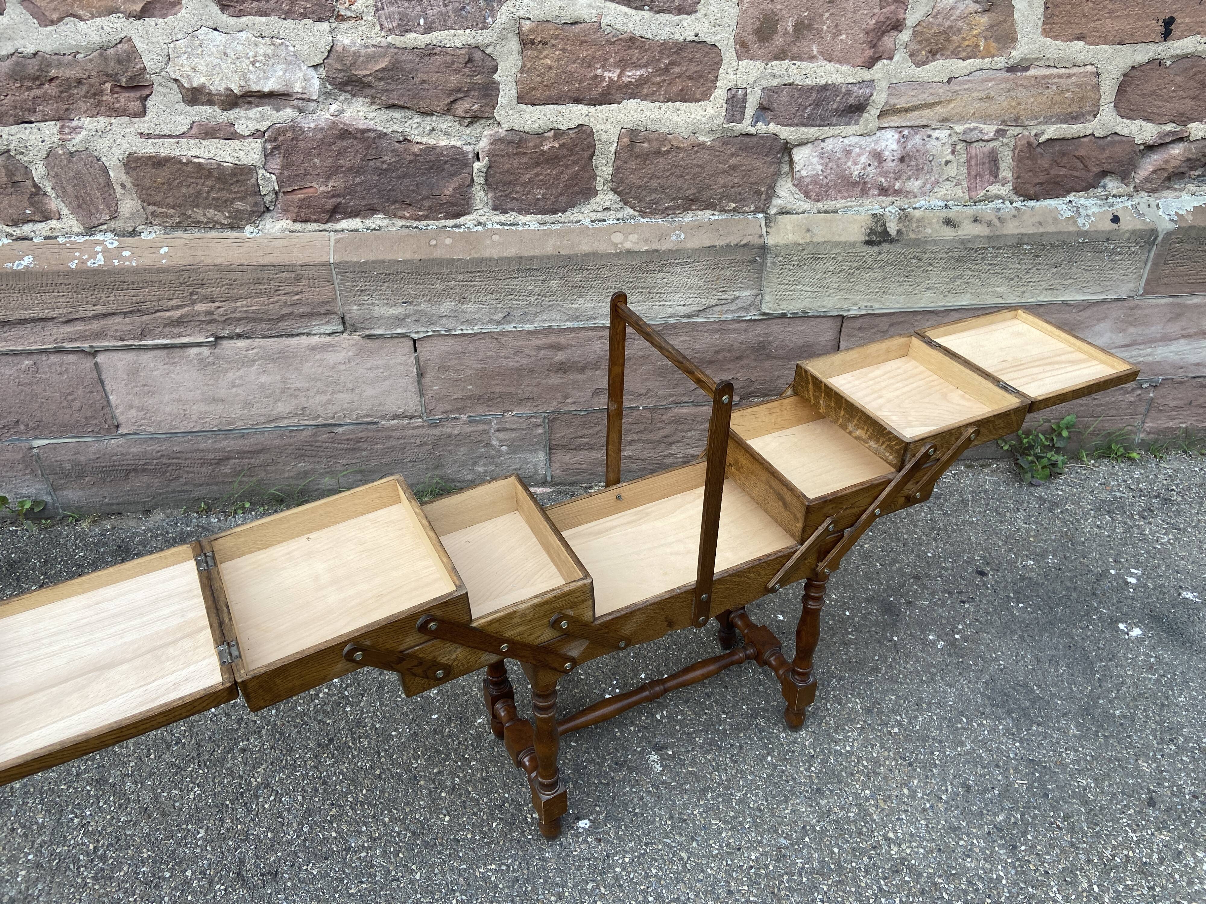 Vintage sewing box worker