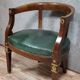 Fauteuil de bureau époque Empire en acajou et bronzes dorés vers 1820