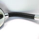 Table lamp or desk gamma lux italy black and chrome