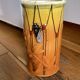 Vase Vallauris signed with cicada dimensions: height - 21.5 cm - diameter - 12 cm.