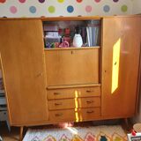 Scandinavian wardrobe dresser secretary