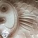 Plate Sarreguemines fish decoration