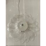 Lot of 2 Murano Style Glass Sputnik Chandelier Flush Mount, Mazzega Zuccher