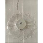 Lot of 2 Murano Style Glass Sputnik Chandelier Flush Mount, Mazzega Zuccher