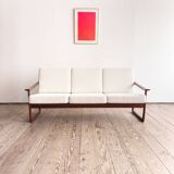 Canapé FD130/3 by Hvidt Mølgaard, Mid Century sofa in teak, Denmark