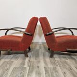 Pair of armchairs by Jindrich Halabala