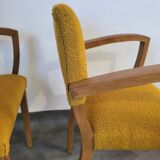 2 fauteuils bridges 1950