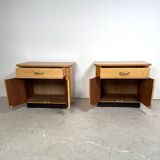 Ensemble de tables de chevet des années 60