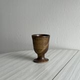 Small old stoneware mug