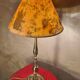 large solid brass lamp classic 1970 electric ok, 68x35 very elegant