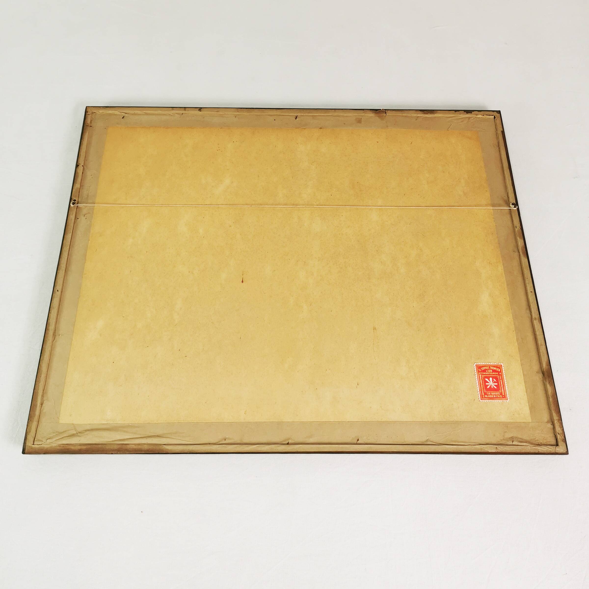 Grete Ball Litografia "Kompozycja" Dania 1972 rok