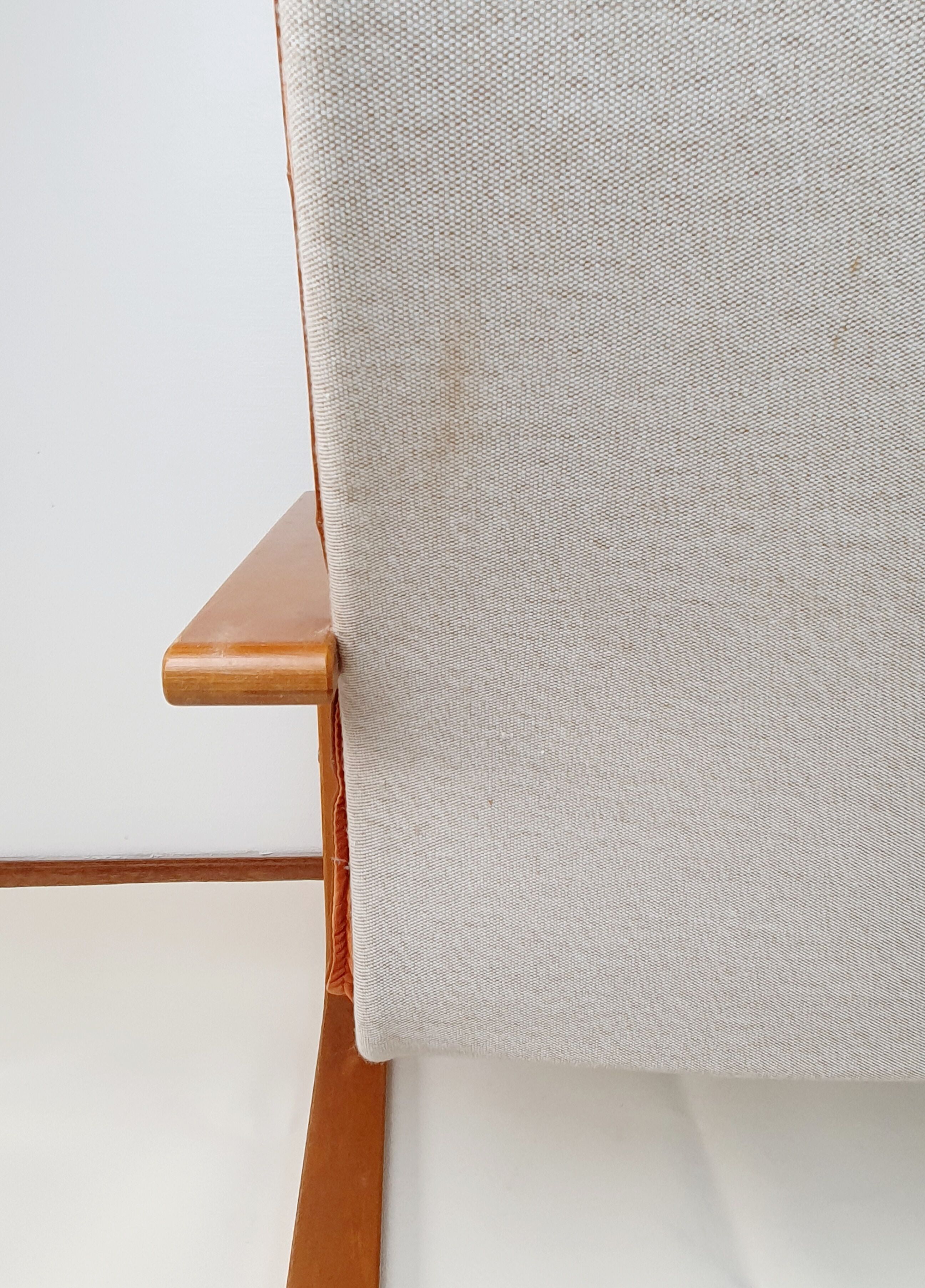 Poang leather armchair by Noboru Nakamura for Ikèa