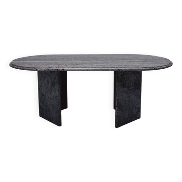 Table basse vintage ovale