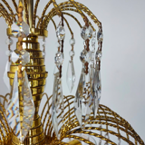 Chandelier with cascading pendants