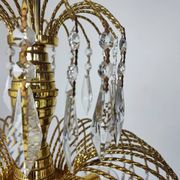 Chandelier with cascading pendants
