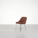 Tweed dining chair by Le Mobilier International, 1960s