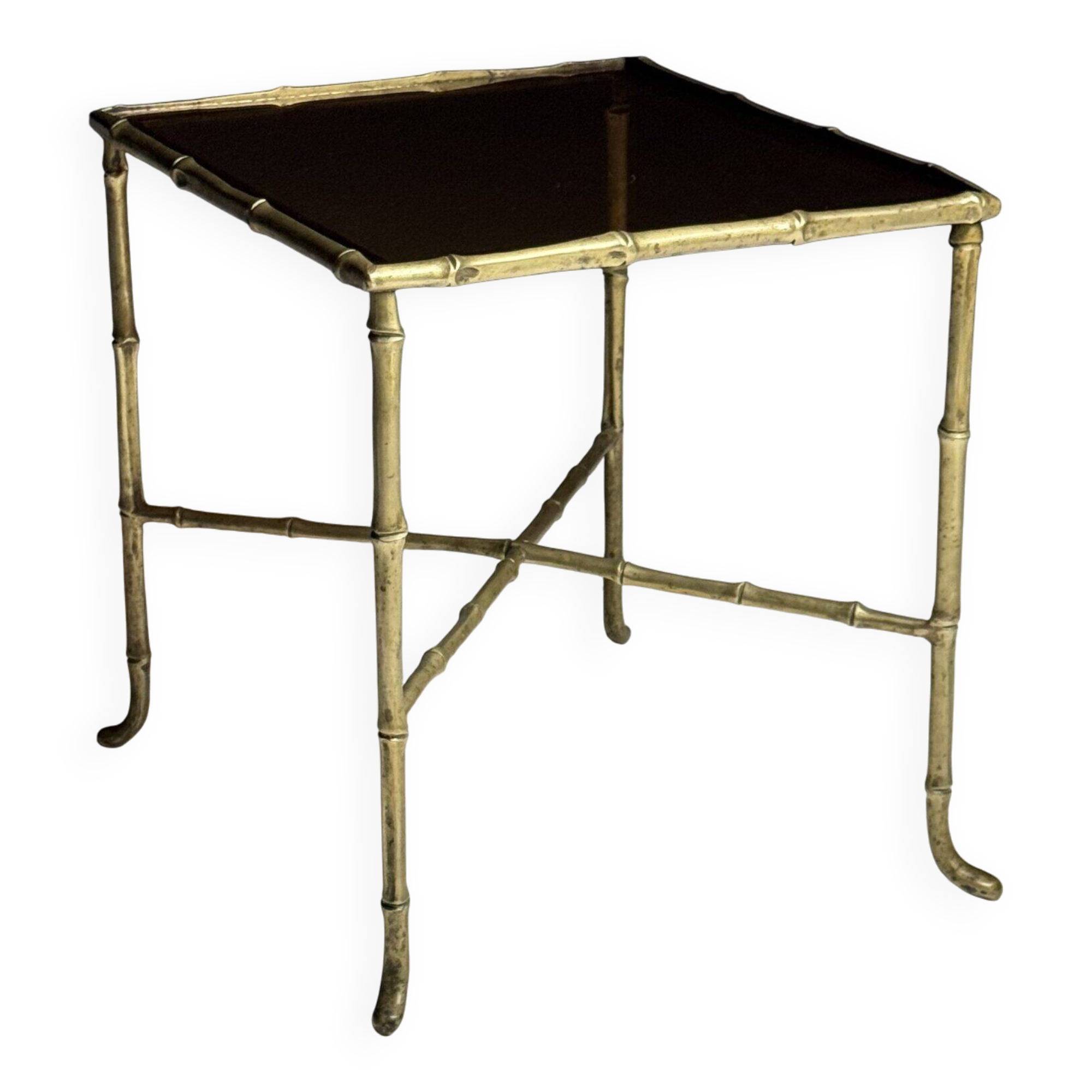 Table d'appoint en faux bambou