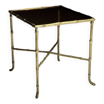 Table d'appoint en faux bambou