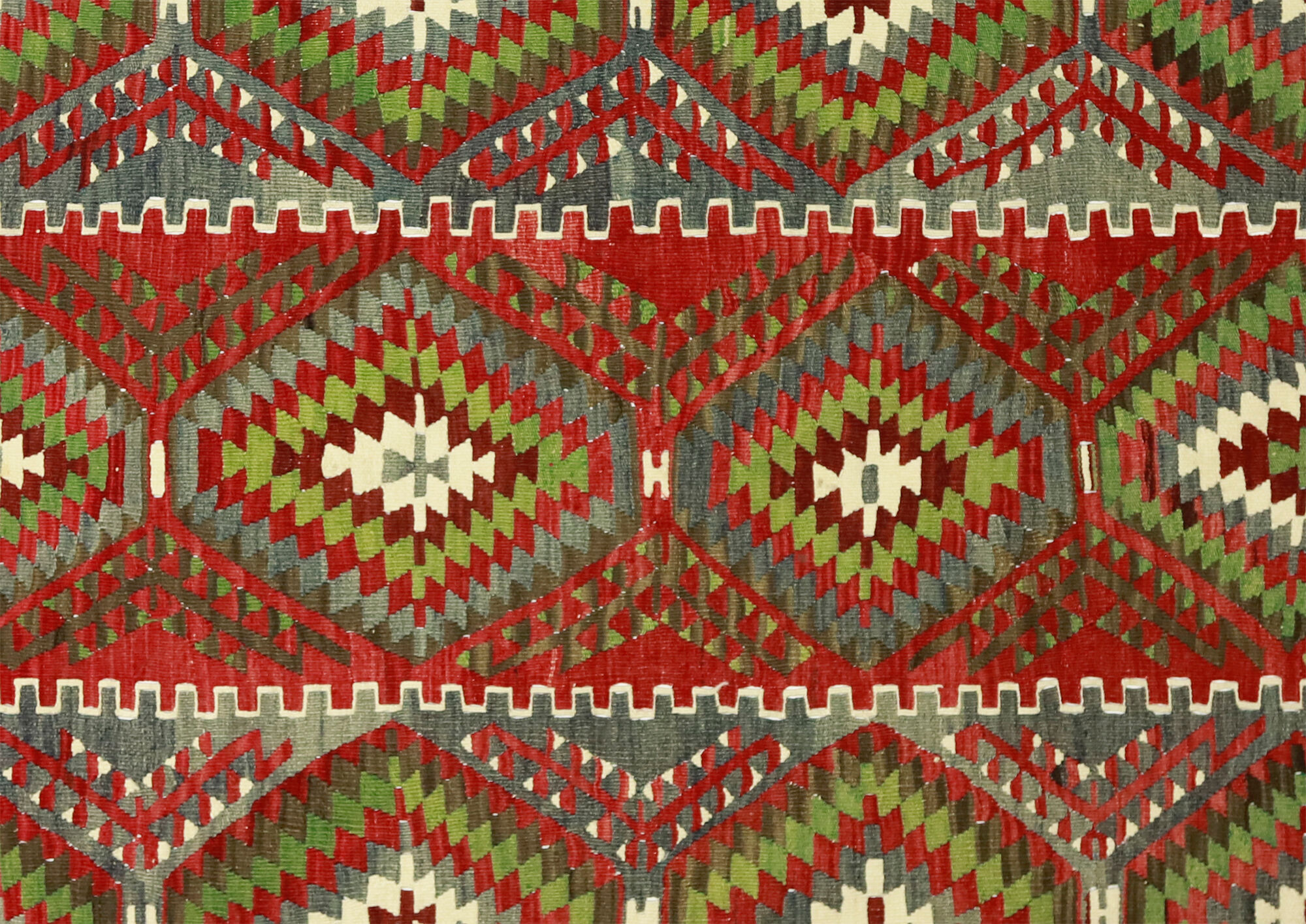 Anatolian handmade kilim rug 287 cm x 170 cm