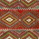 Anatolian handmade kilim rug 287 cm x 170 cm