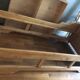 Interior's single solid wood bed, english style