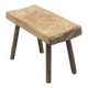 Rustic Farmhouse Wabi Sabi Primitive Oak Stool or Side Table